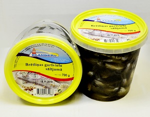 Brētliņas garšvielu sālījumā