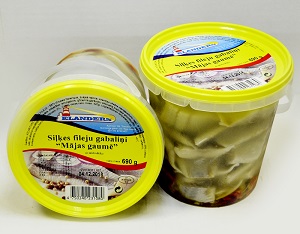 Siļķu filejas gabaliņi "Mājas gaumē"