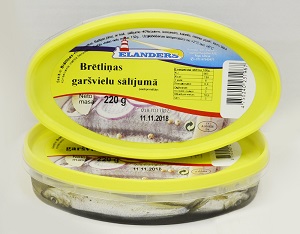 Brētliņas garšvielu sālījumā