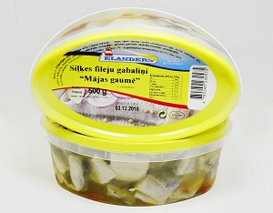 Siļķu filejas gabaliņi "Mājas gaumē"
